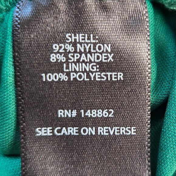 630-14 NWT Torrid Green Floral Mesh Cropped Shirred Cami Top Size 00 (10/12) NEW - Picture 15 of 15